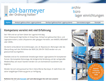 Tablet Screenshot of abl-barmeyer.de